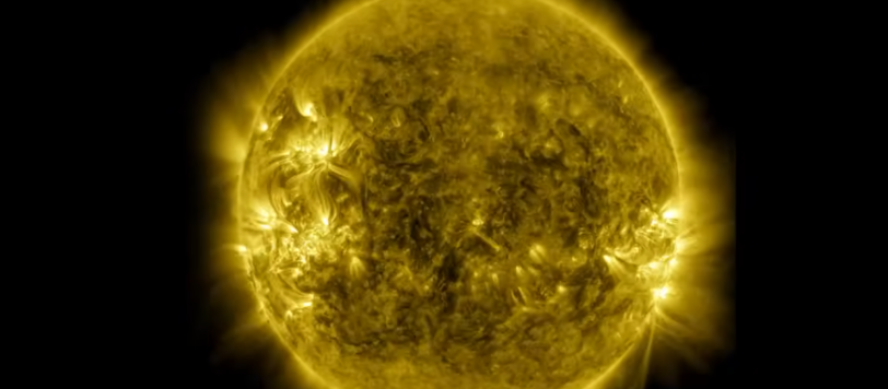 The Sun observed by NASA Solar Dynamics Observatory on January 30, 2014